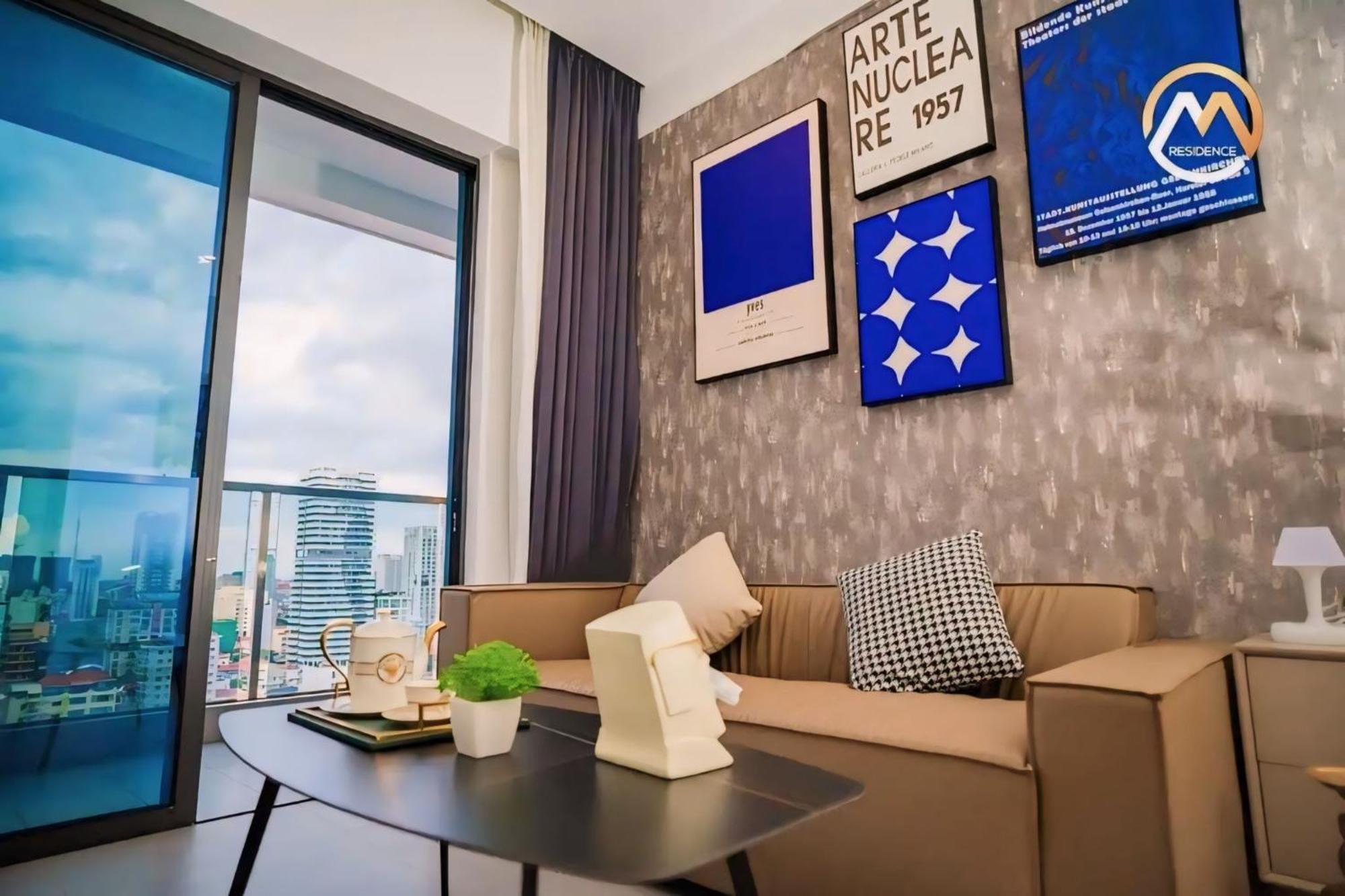 Hotel Serviced Condo Unique Infinity Pool With Mekong River View Phnom Penh Zewnętrze zdjęcie