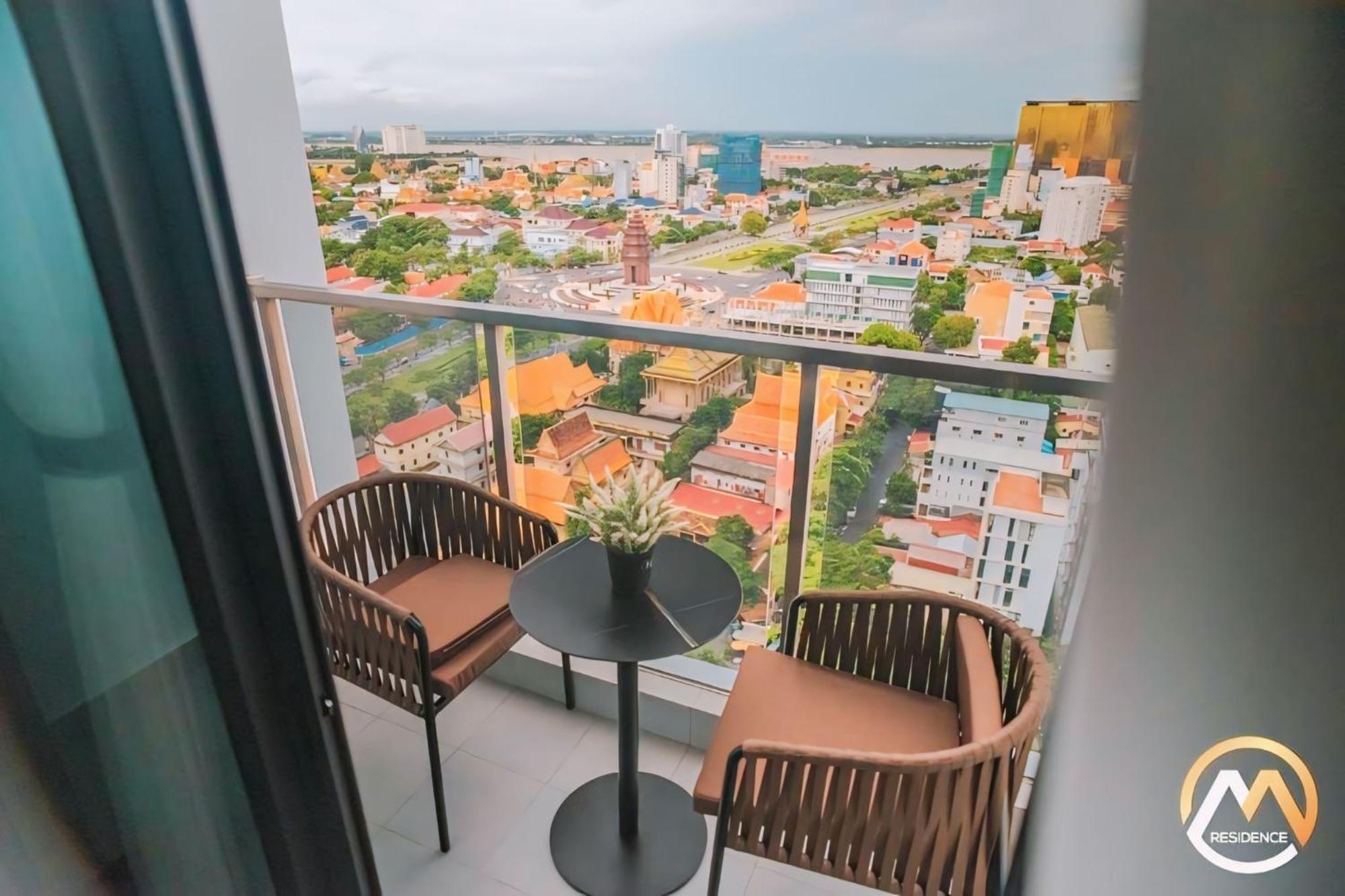 Hotel Serviced Condo Unique Infinity Pool With Mekong River View Phnom Penh Zewnętrze zdjęcie